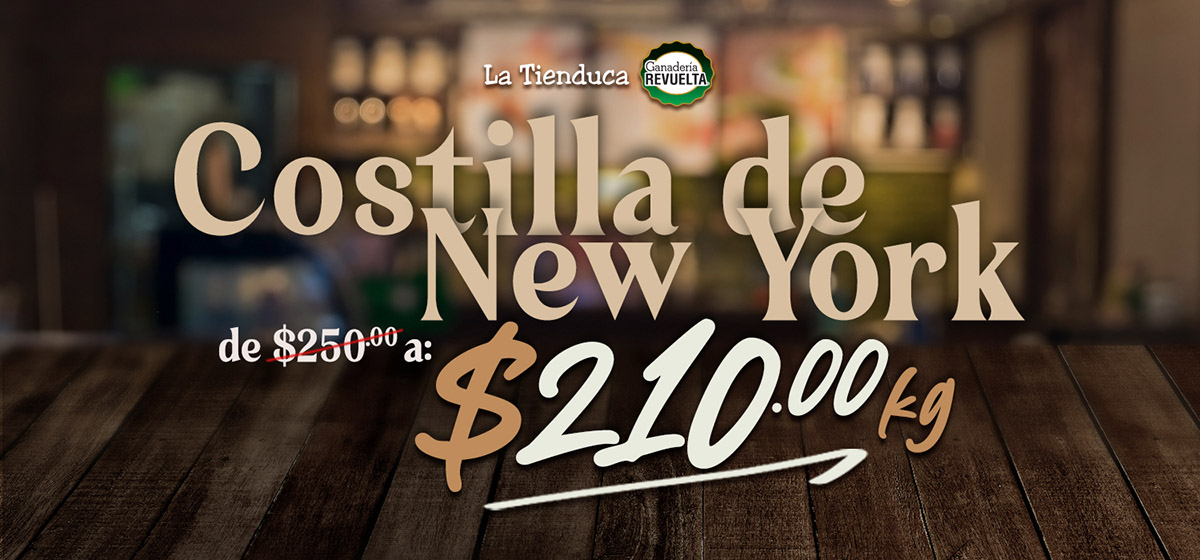 Promo Costilla de New York