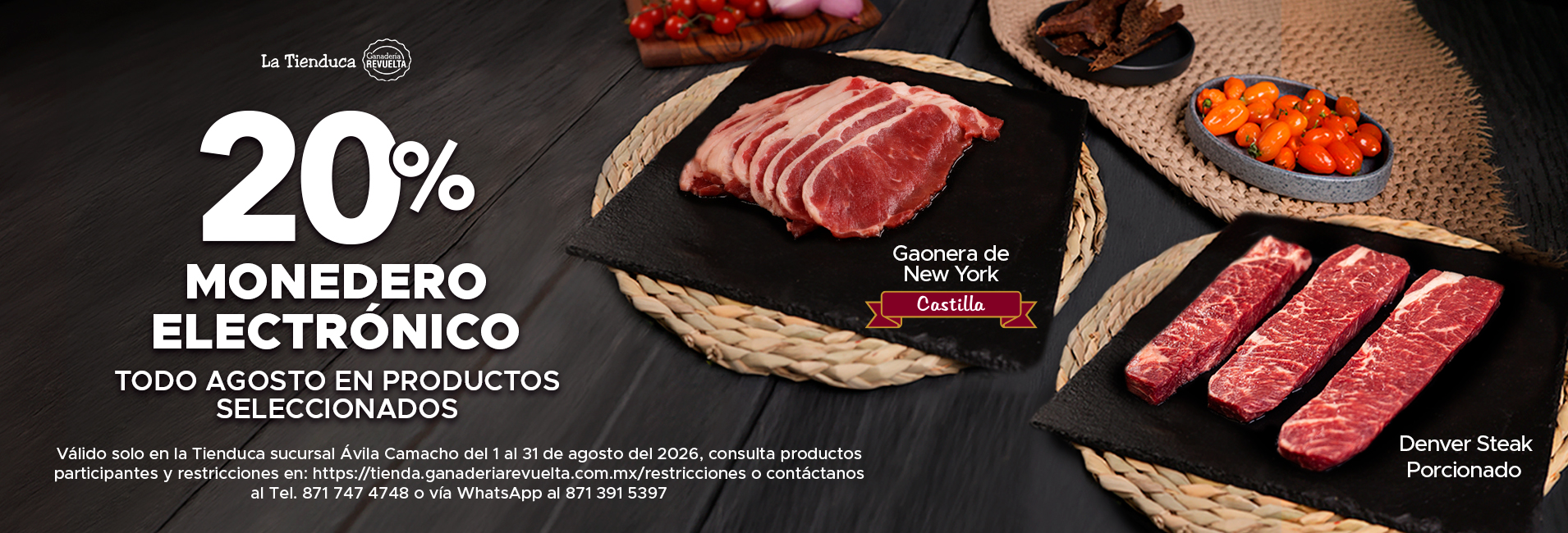 Promo agosto 2026